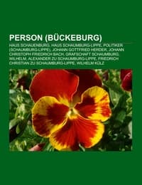 Cover von Person (Bückeburg)