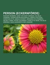 Cover von Person (Eckernförde)
