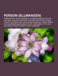 Cover von Person (Ellwangen)