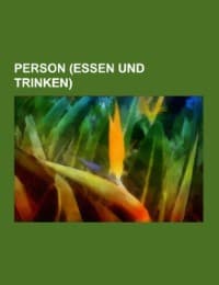 Cover von Person (Essen und Trinken)