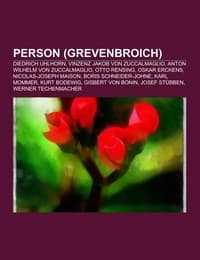 Cover von Person (Grevenbroich)