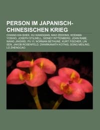 Cover von Person im Japanisch-Chinesischen Krieg