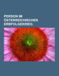 Cover von Person im Österreichischen Erbfolgekrieg