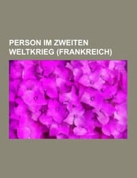 Cover von Person im Zweiten Weltkrieg (Frankreich)