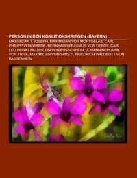 Cover von Person in den Koalitionskriegen (Bayern)