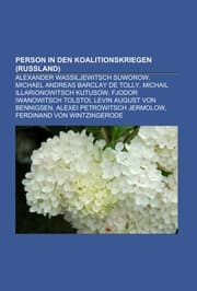 Cover von Person in Den Koalitionskriegen (Russland)