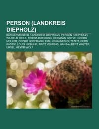 Cover von Person (Landkreis Diepholz)