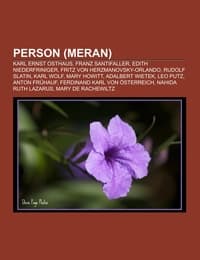 Cover von Person (Meran)