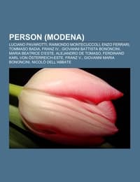 Cover von Person (Modena)