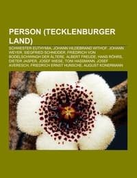 Cover von Person (Tecklenburger Land)