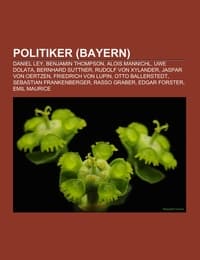 Cover von Politiker (Bayern)