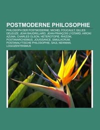 Cover von Postmoderne Philosophie