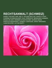 Cover von Rechtsanwalt (Schweiz)