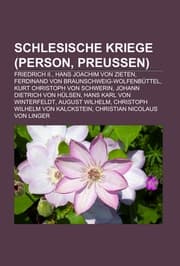 Cover von Schlesische Kriege (Person, Preußen)