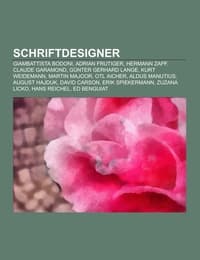 Cover von Schriftdesigner