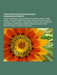 Cover von Vorsteher des Eidgenössischen Finanzdepartements