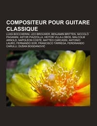 Cover von Compositeur pour guitare classique
