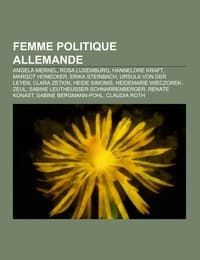 Cover von Femme politique allemande