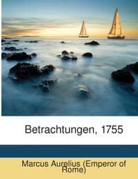 Cover von Betrachtungen, 1755