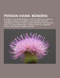 Cover von Person (Hann. Münden)