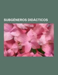 Cover von Subgéneros didácticos