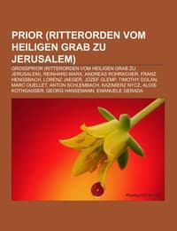 Cover von Prior (Ritterorden vom Heiligen Grab zu Jerusalem)