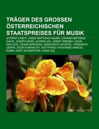 Cover von Träger des Großen Österreichischen Staatspreises für Musik