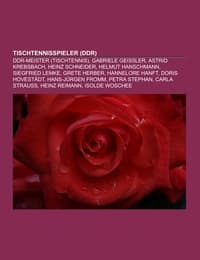 Cover von Tischtennisspieler (DDR)