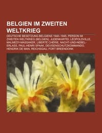 Cover von Belgien im Zweiten Weltkrieg