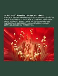 Cover von Tschechoslowakei im Zweiten Weltkrieg