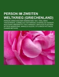 Cover von Person im Zweiten Weltkrieg (Griechenland)