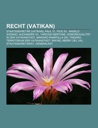 Cover von Recht (Vatikan)