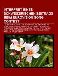 Cover von Interpret eines schweizerischen Beitrags beim Eurovision Song Contest