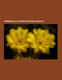 Cover von Kommunalpolitiker (Sachsen-Anhalt)