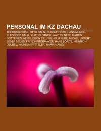 Cover von Personal im KZ Dachau