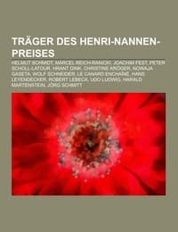 Cover von Träger des Henri-Nannen-Preises