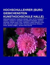 Cover von Hochschullehrer (Burg Giebichenstein Kunsthochschule Halle)