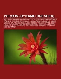 Cover von Person (Dynamo Dresden)