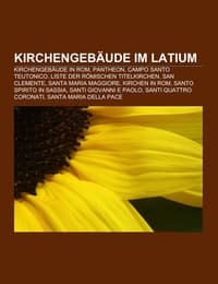 Cover von Kirchengebäude im Latium