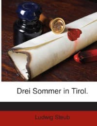 Cover von Drei Sommer in Tirol.