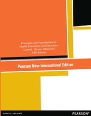 Cover von Principles and Foundations of Health Promotion and Education