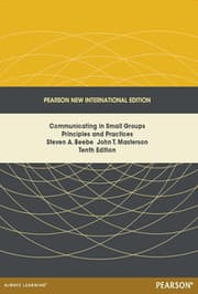Cover von Communicating in Small Groups: Principles and Practices