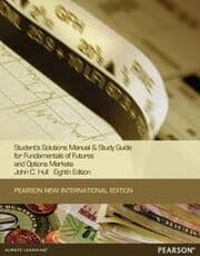 Cover von Student Solutions Manual for Fundamentals of Futures and Options Markets