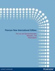 Cover von Law and Special Education, The