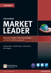 Cover von Market Leader Intermediate Flexi Course Book 1 Pack