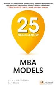 Cover von 25 Need-to-Know MBA Models