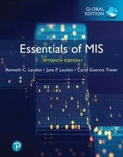 Cover von Essentials of MIS, Global Edition