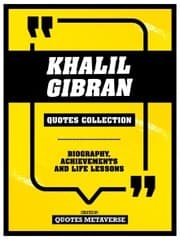 Cover von Khalil Gibran - Quotes Collection: Biography, Achievements And Life Lessons