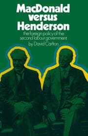 Cover von MacDonald versus Henderson