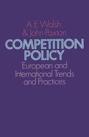 Cover von Competition Policy